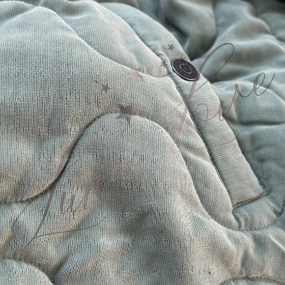 FREE PEOPLE We The Free Aura Liner Quilted Bomber Jacket In Green NWT - Picture 7 of 11